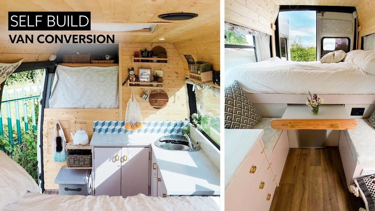 SPACIOUS BUDGET VAN CONVERSION 🚐 // Couple Show How To CONVERT VAN WITHOUT The BIG COST 💰