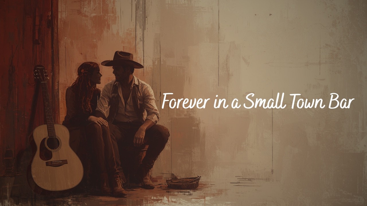Forever in a Small Town Bar – Romantic Country Love Song (Official Lyric Video)