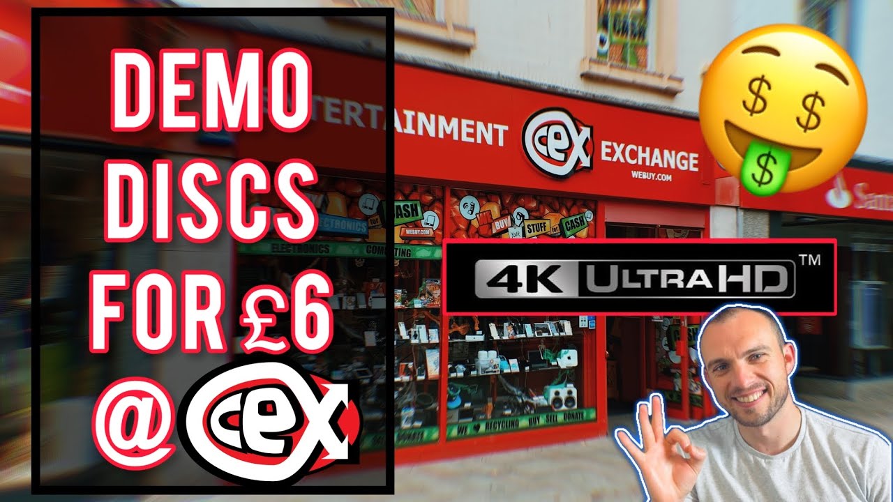 SIX BEST 4K BLU RAYS FOR JUST £6 AT CEX! | DEMO DISCS DIRT CHEAP! 🤑📀