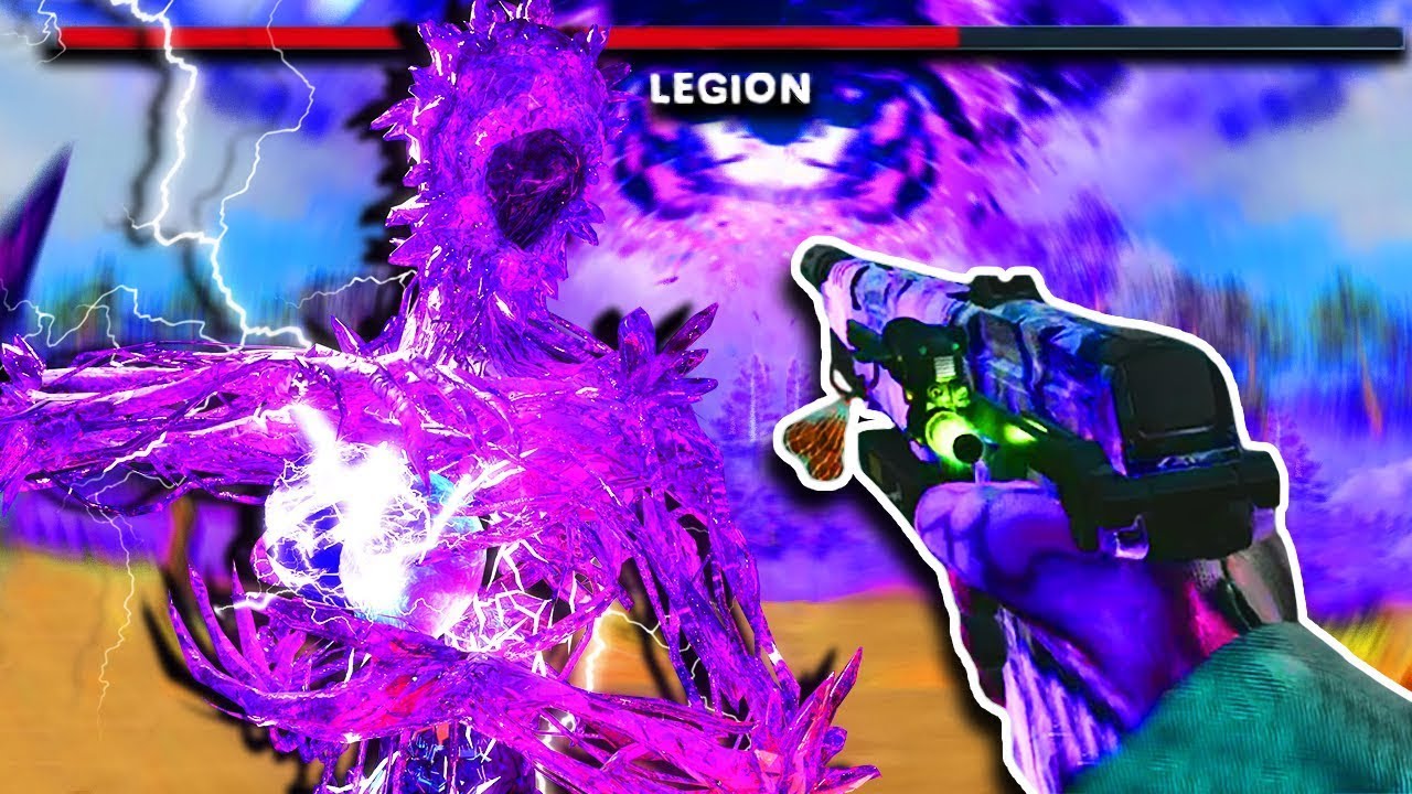 OUTBREAK LEGION BOSS FIGHT COLD WAR ZOMBIES LIVE WITH 