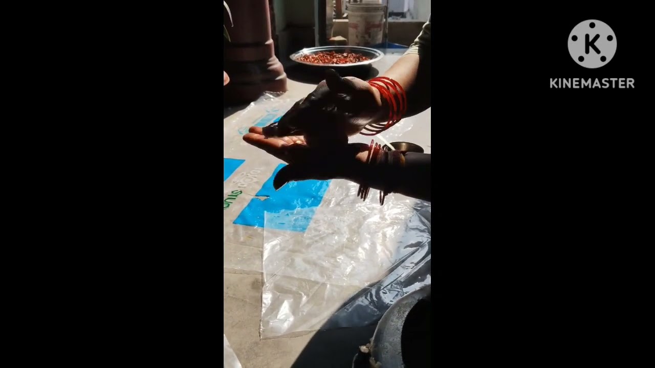 एक गिलास चावल से कुरकुरे पापड़ बनाने का आसान तरीका 🥰🙏
