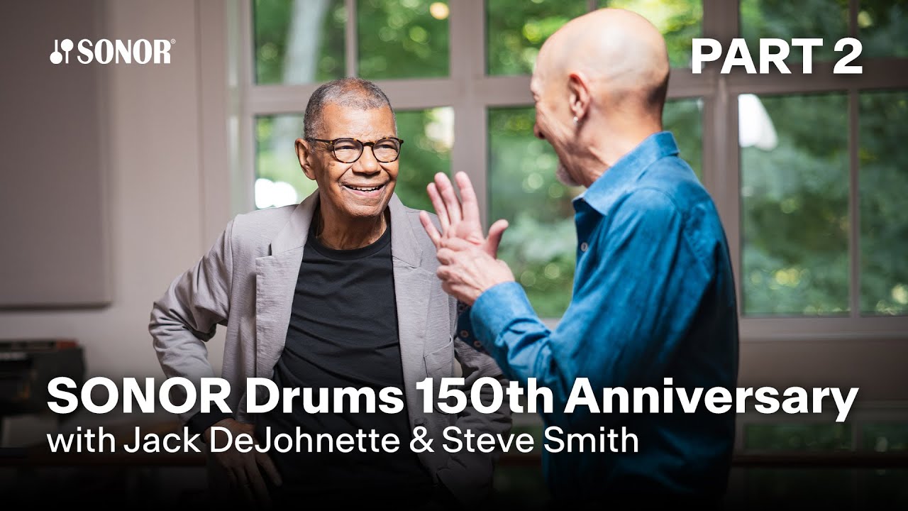 SONOR presents: Jack DeJohnette and Steve Smith talk drums! (Part 2 of 3)