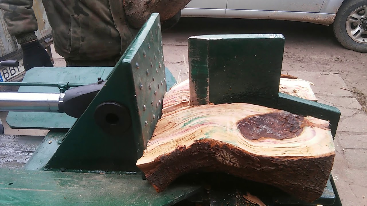 Łuparka hydrauliczna łupak  rębak drewno opałowe Bielsk Podlaski.
