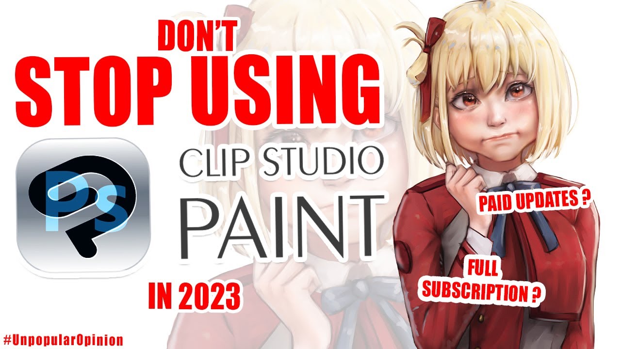 Clip Studio subscription service is actually not that bad o.o