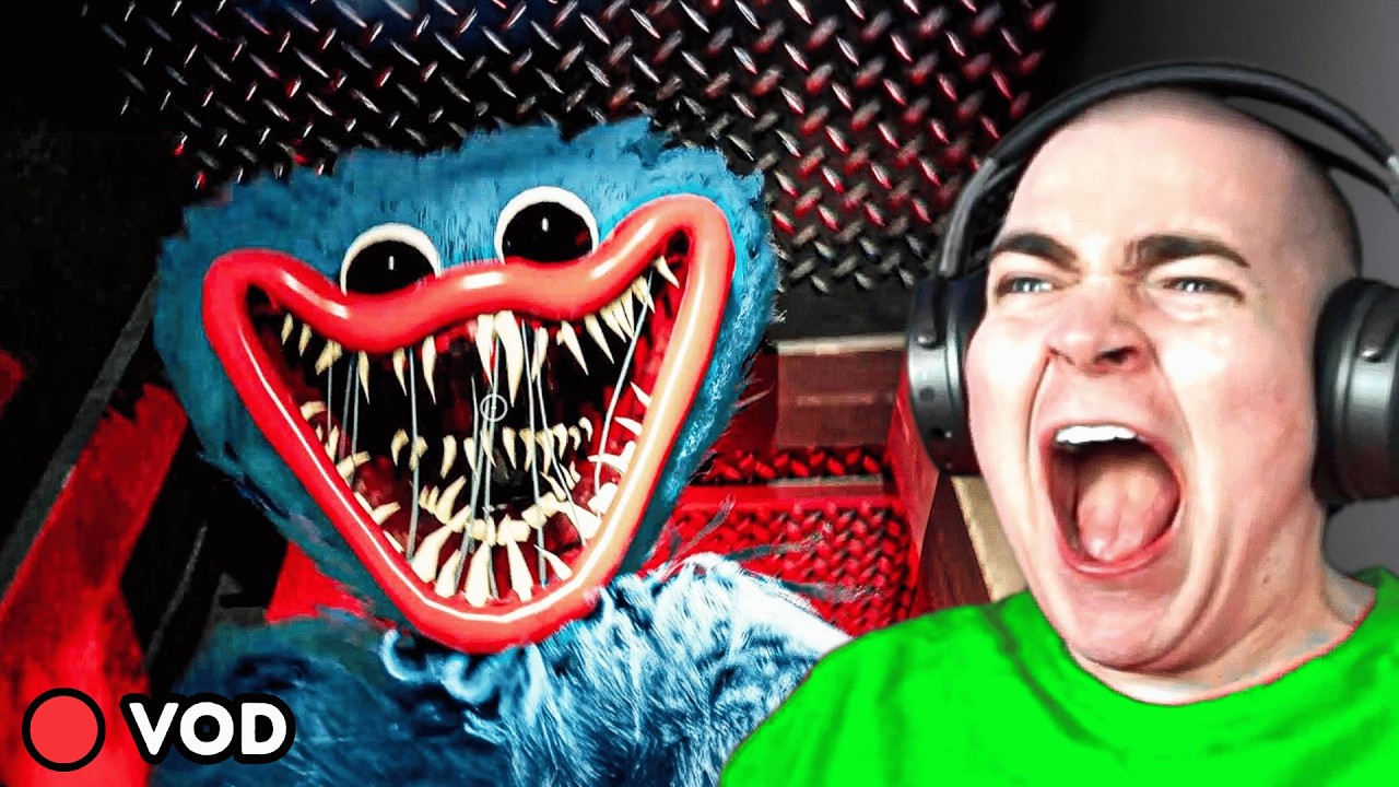 STEAK PLAYS POPPY PLAYTIME CHAPTER 1 & 2 (VOD)