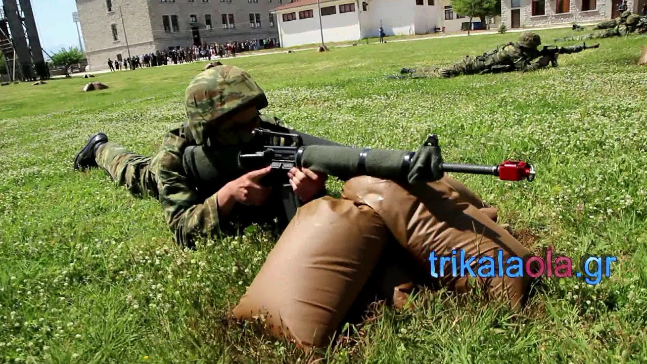 ΣΜΥ Σχολή Μονίμων Υπαξιωματικών στίβος μάχης πύργος αναρρίχηση μέρος 6ο 23-4-2018