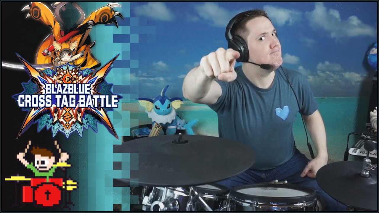 This Cat Will Destroy You! Jubei's Theme On Drums!