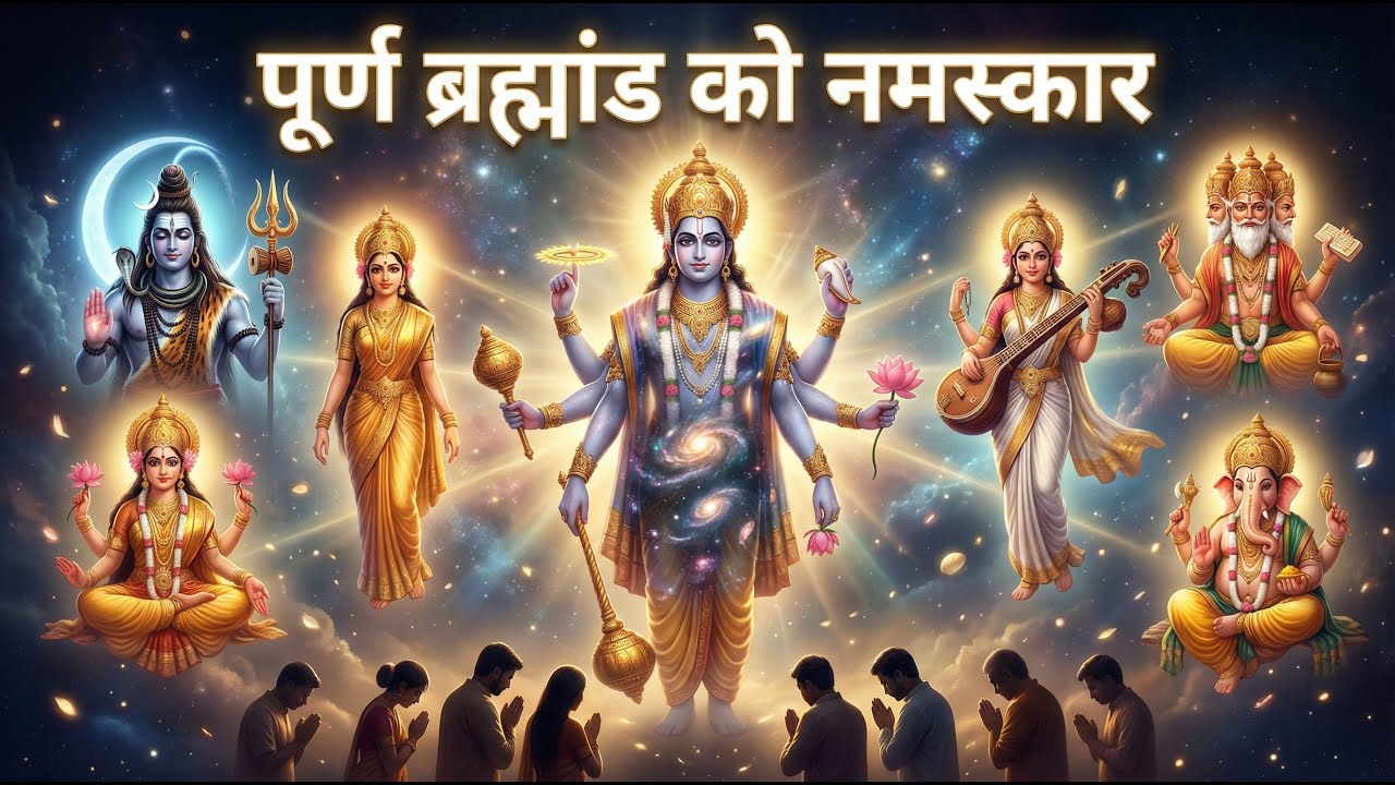 पूर्ण ब्रह्मांड को नमस्कार | Universal Energy Mantra | Deep Meditation