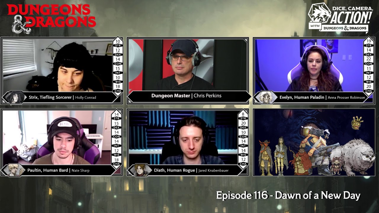 Episode 116 - Dice, Camera, Action