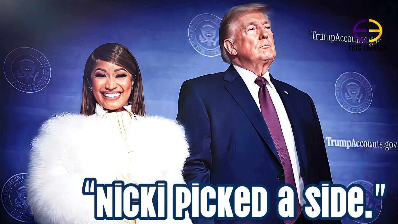 Nicki Minaj Standing Next to Trump Isn’t What People Think