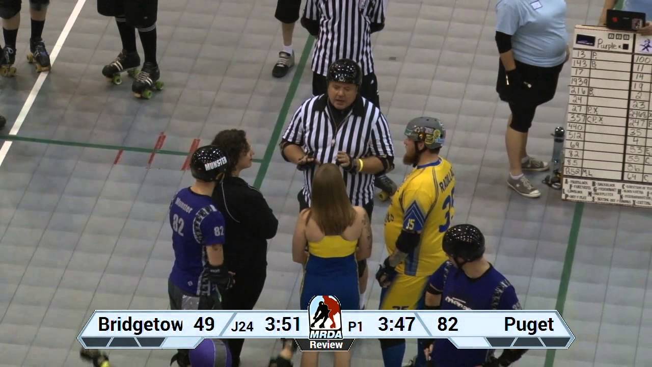 2013 MRDA Championships on WFTDA.tv - Bridgetown Menace vs. Puget Sound Outcasts