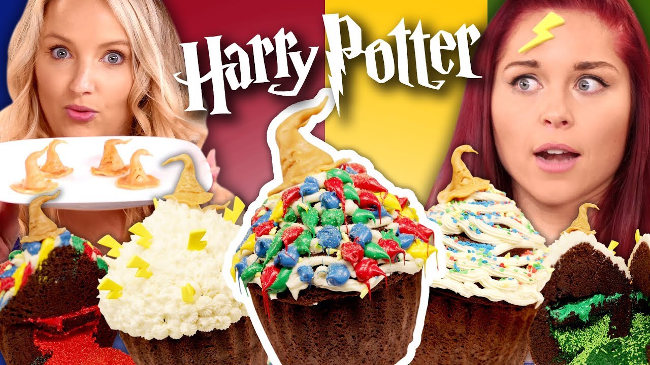 GIANT Harry Potter Sorting Hat Cupcakes! – What is Erin’s Hogwarts House?! (What the Flavor)