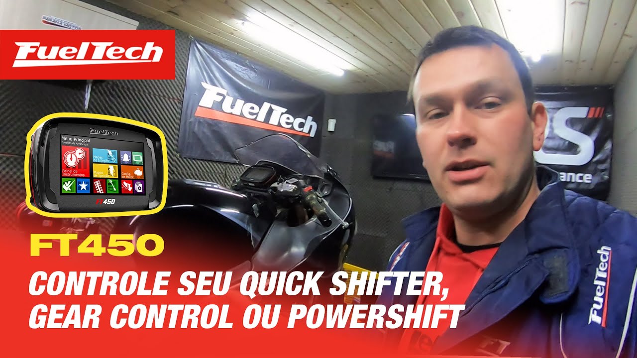 Saída para troca de marchas - um quickshifter/GearController na sua FT450!