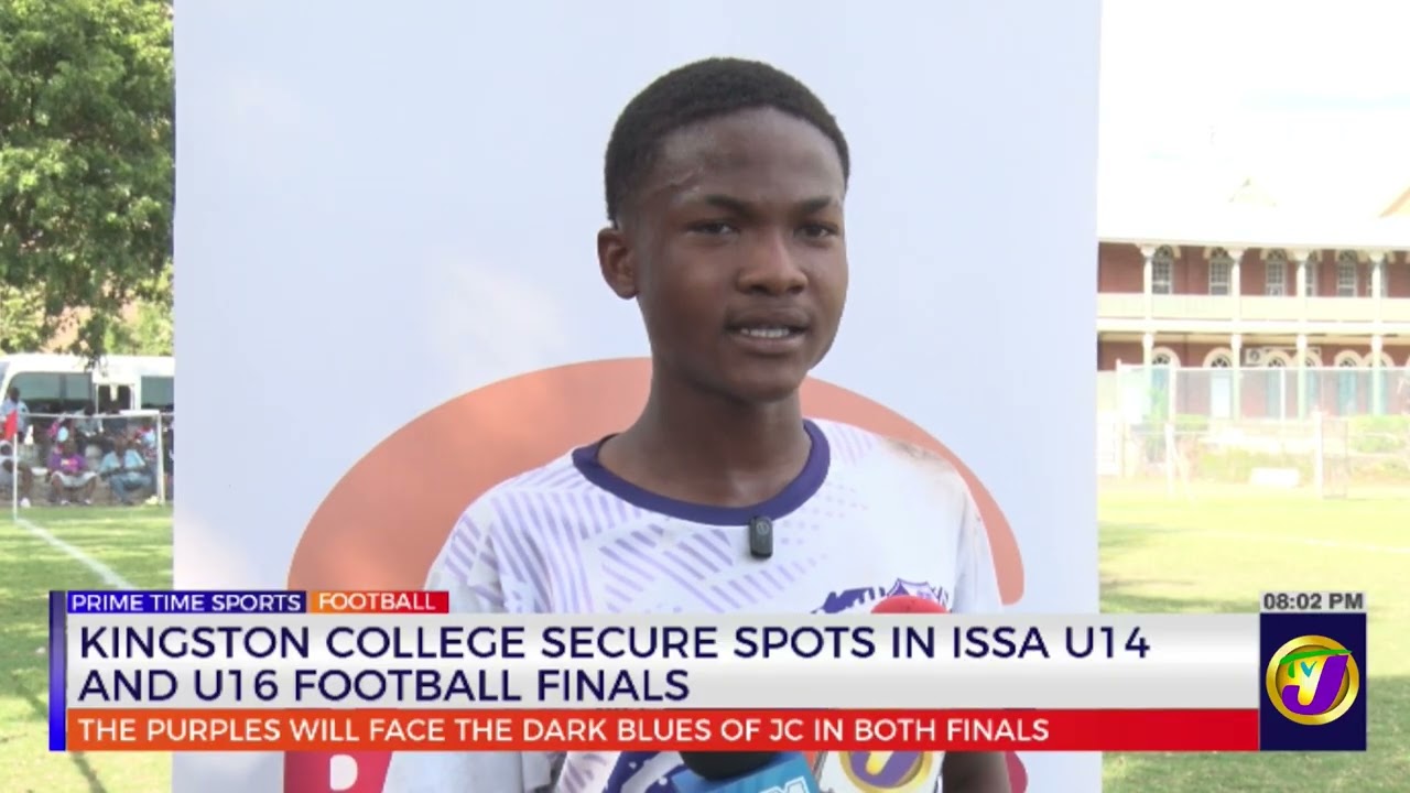 Kingston College Secure Spot In ISSA U14 And U16 Football Finals | TVJ Sports