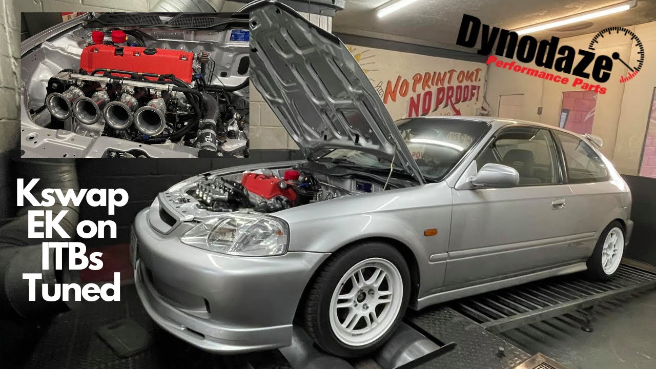 KSWAP ITBs Honda Civic EJ9 Kswap on Throttle Bodies