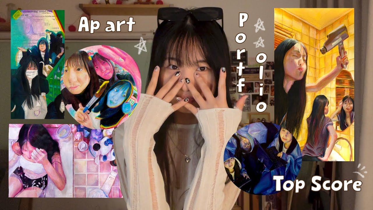 MY AP ART 2D DESIGN PORTFOLIO (top score!! 5!!)