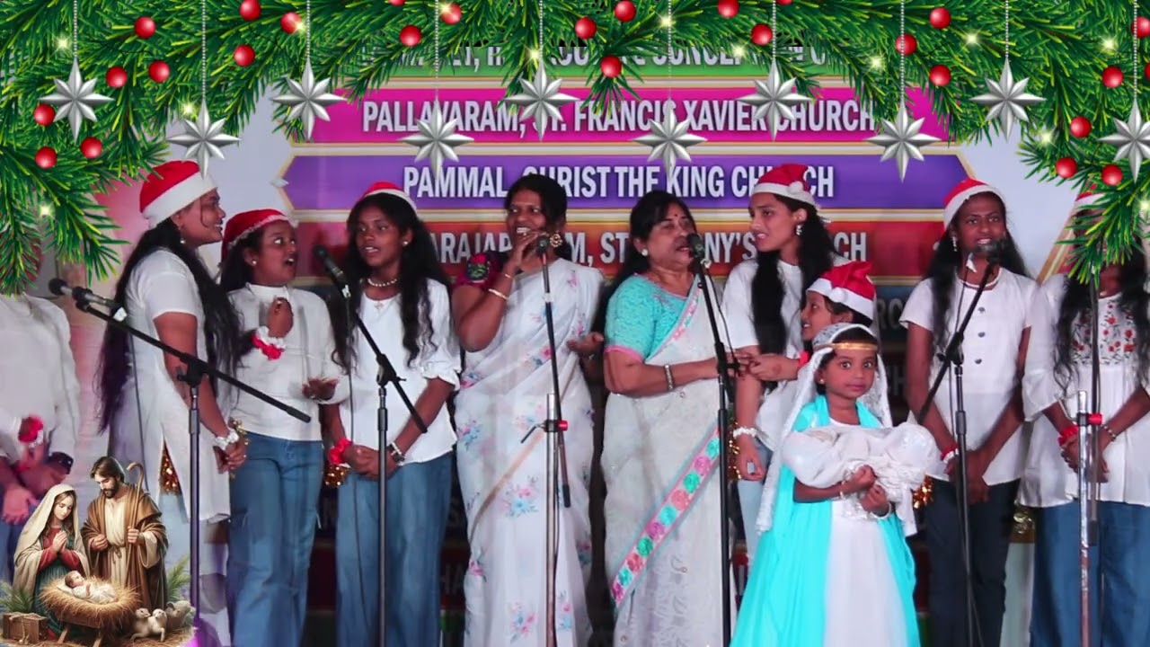 உந்தன் கைகளில் நான் | Christmas Carols Competition | St. Vincent Pallotti Church, AnnaiTheresa Nagar