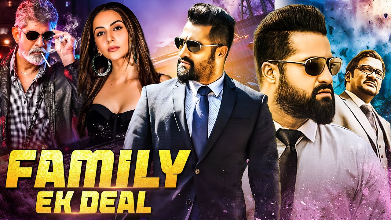 Junior Ntr's - Family Ek Deal | New (2025) Released South Indian Hindi Dubbed Movie | Action Movie