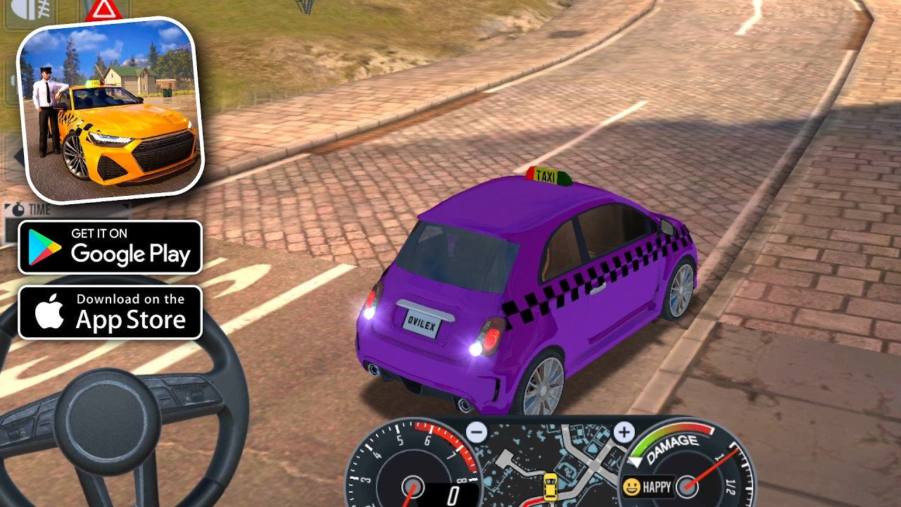 Taxi Car Simulator - Small Taxi - Gameplay Walkthrough 159 (Android, iOS)