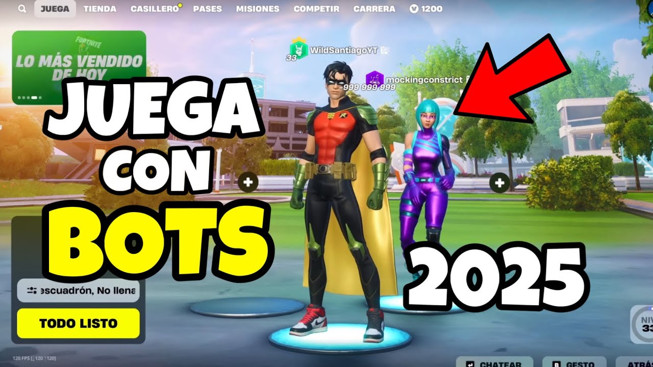 C&Oacute;MO ENTRAR EN UN BOT LOBBY EN FORTNITE CAP&Iacute;TULO 6/ TUTORIAL DE BOT LOBBIES en FORTNITE TEMPORADA 3!