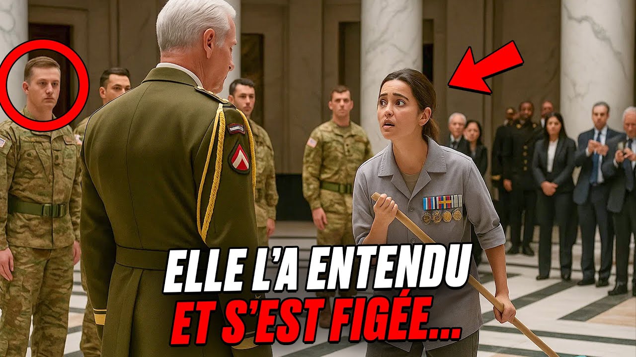 Le général aboya un ordre incompris — jusqu’à ce que la femme de ménage se fige au garde-à-vous