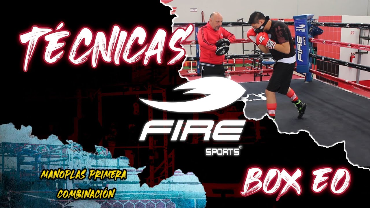 TÉCNICAS DE BOXEO, MANOPLAS PRIMERA COMBINACIÓN, CLASE 21