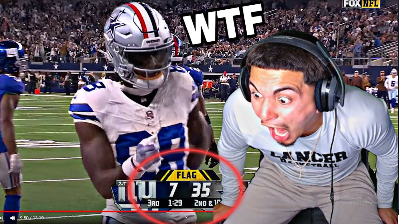 OMG THIS IS A MURDER ON LIVE TV!!!!! Cowboys Vs Giants 2023 Week 10 Highlights Reaction!