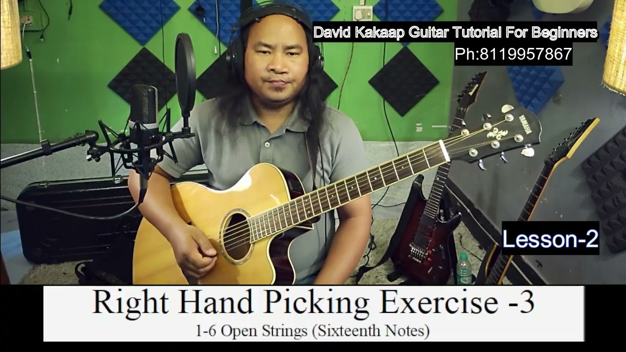 RIGHT HAND PICKING EXERCISE 1