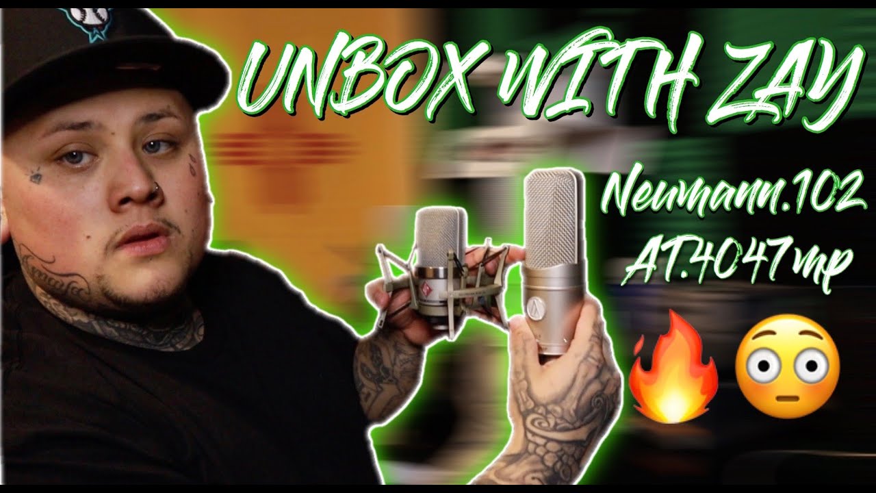 UNBOX WITH ZAY Neumann.102 and the AudioTechnica 4047 MP