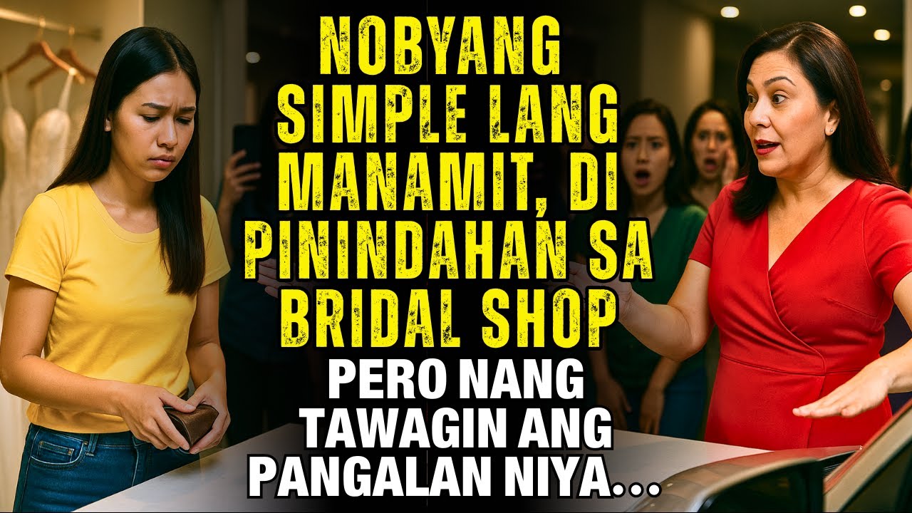 NOBYANG SIMPLE LANG MANAMIT, DI PININDAHAN SA BRIDAL SHOP—PERO NANG TAWAGIN ANG PANGALAN NIYA...