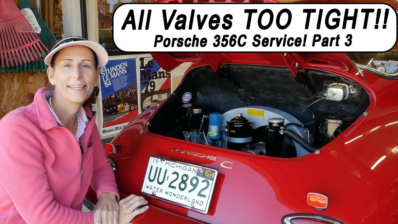 Porsche 356C Project #3: How to Adjust Valves! (and why...)