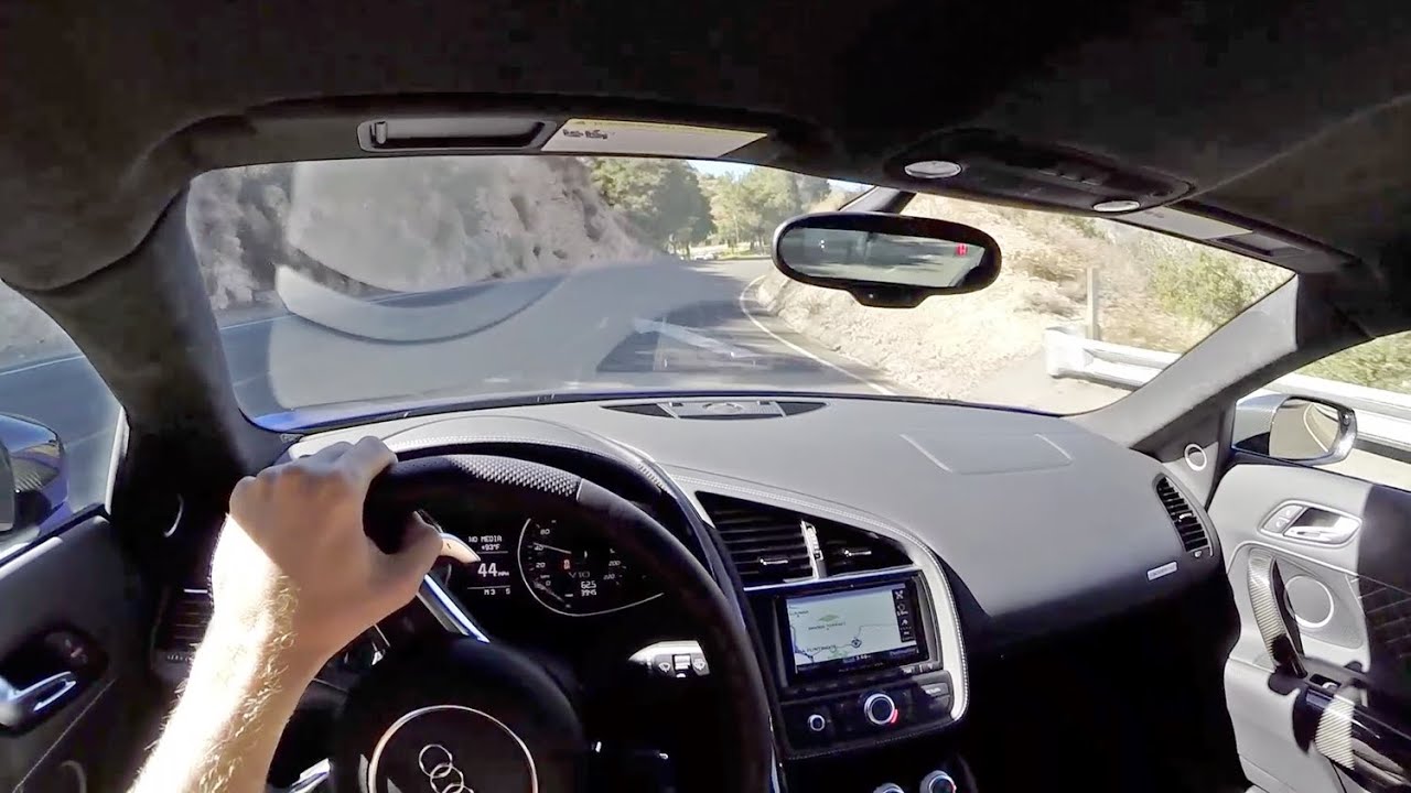 2014 Audi R8 V10 Plus - WR TV POV Canyon Drive