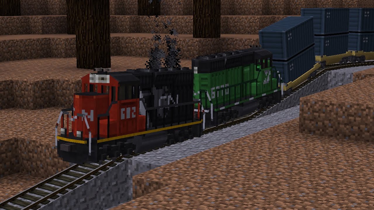 CN/BN Intermodal Train