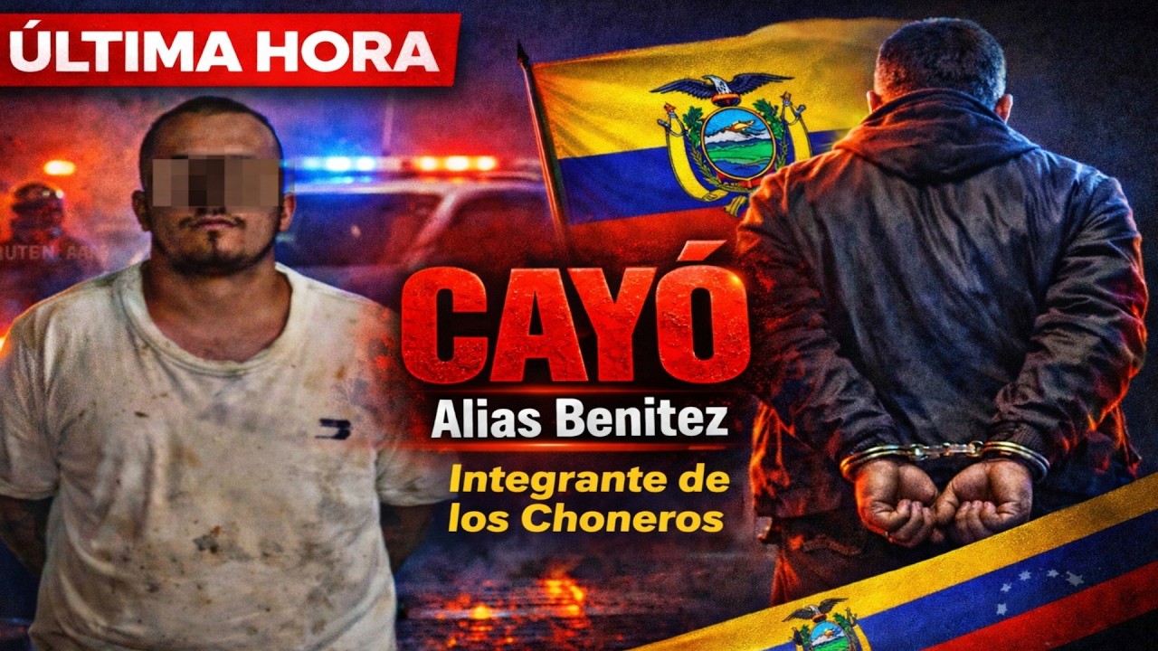 🔴 ÚLTIMA HORA: Cae alias “Benítez” en Vinces | Golpe directo a Los Choneros