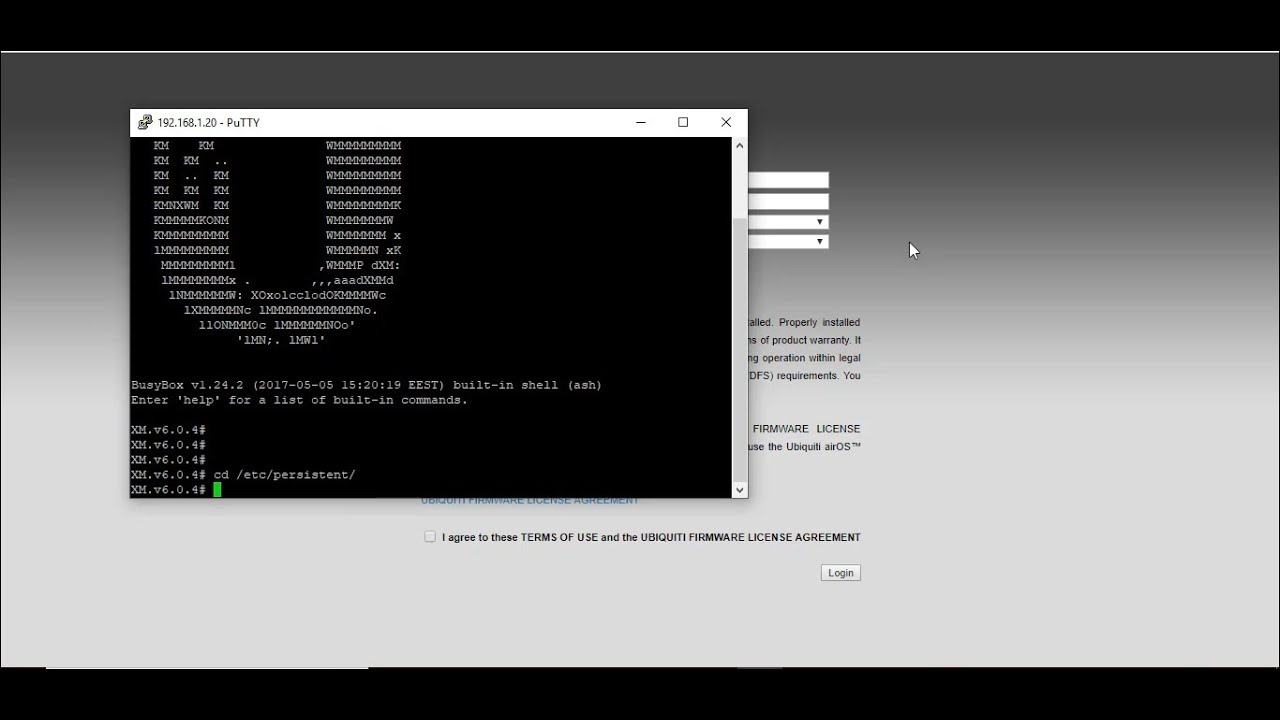 How to enable Compliance test on Ubiquiti antenna EASY