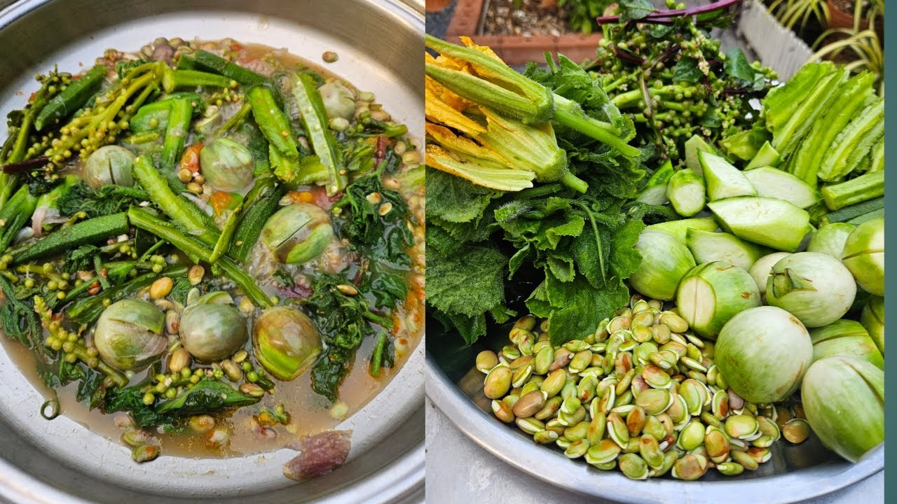 Inabraw with patani. Ilokano food
