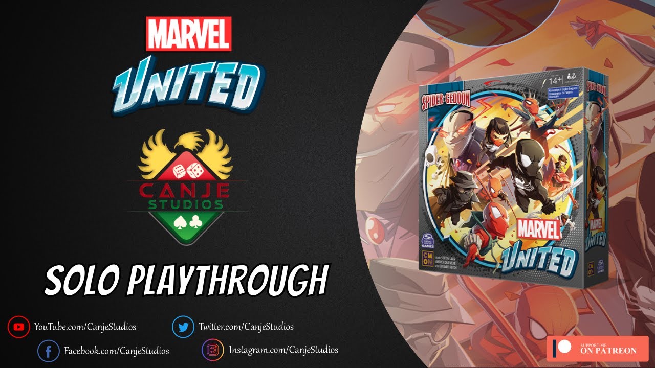 Canje Plays Marvel United Spider-geddon - Spot