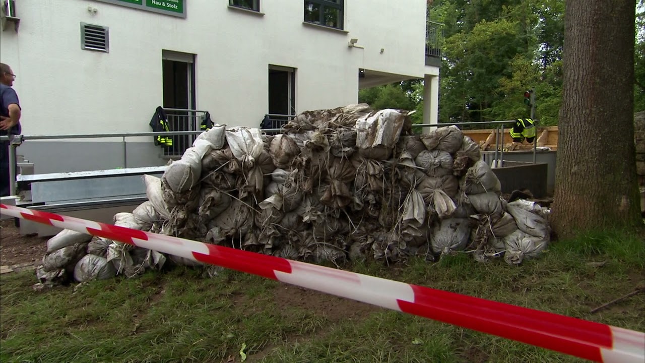 Aufräumen nach der Katastrophe: Wittlich am Tag nach dem Hochwasser