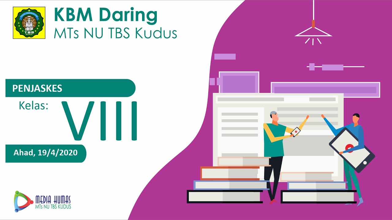 Daring Kelas 8, PENJASKES, Ahad 19 April 2020