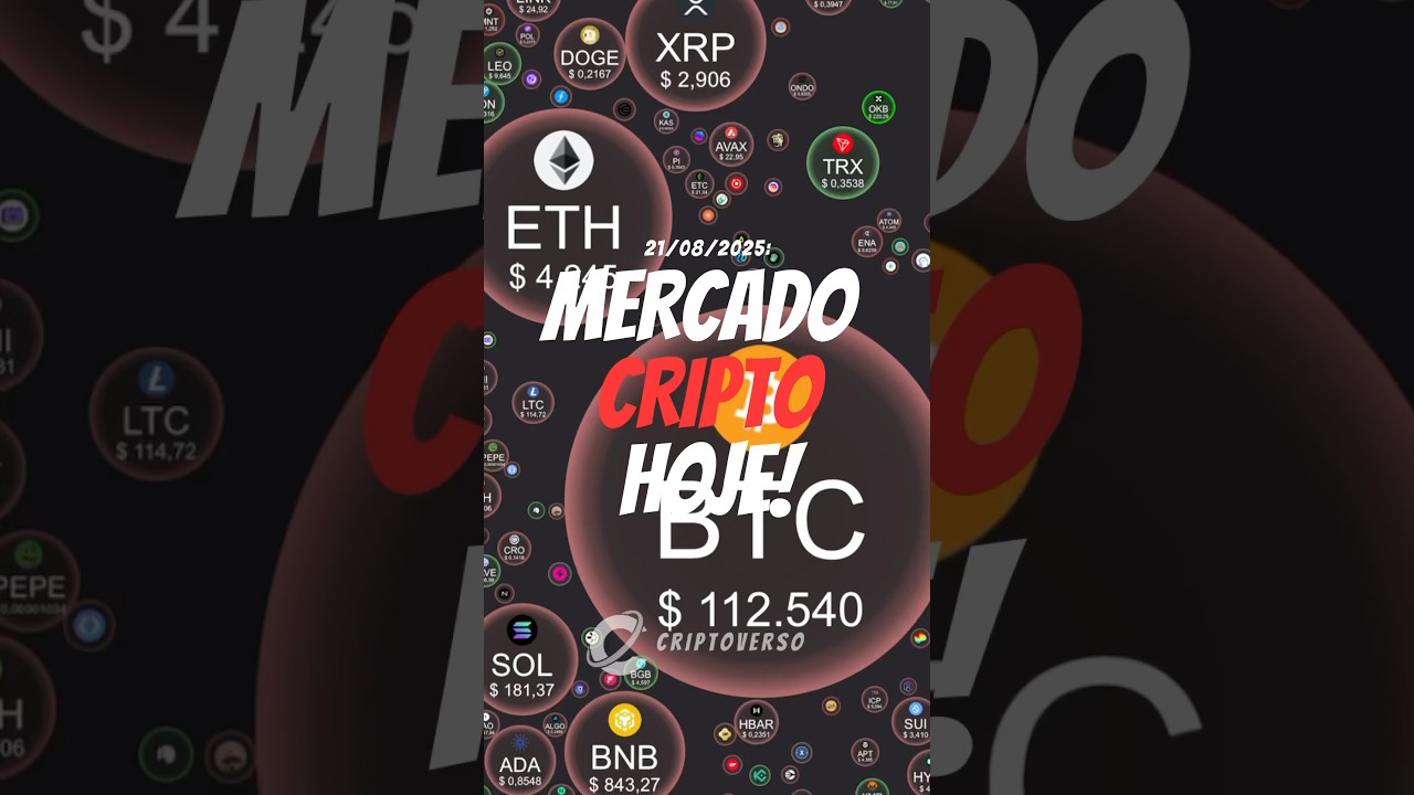 #mercadocripto #agora #bitcoin #criptomoedas #btc #ago #2025 #solana #ethereum #noticiascripto