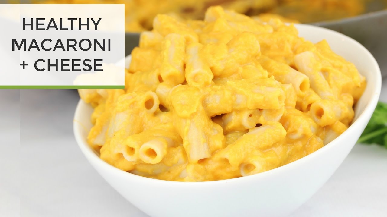 Healthy Macaroni & Cheese Recipe | Nikki Dinki's Kraft Style Mac & Cheese