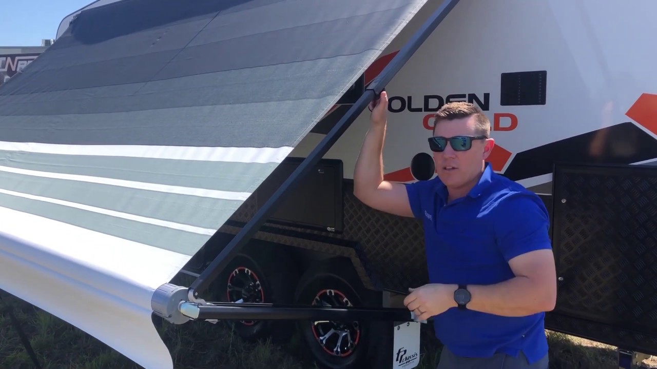 How to operate a Dometic Caravan Awning - Sunseeker Caravans