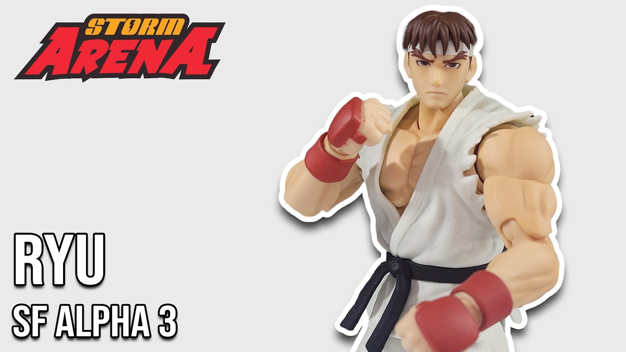 Обзор фигурки Storm Arena RYU Street Fighter Alpha 3!