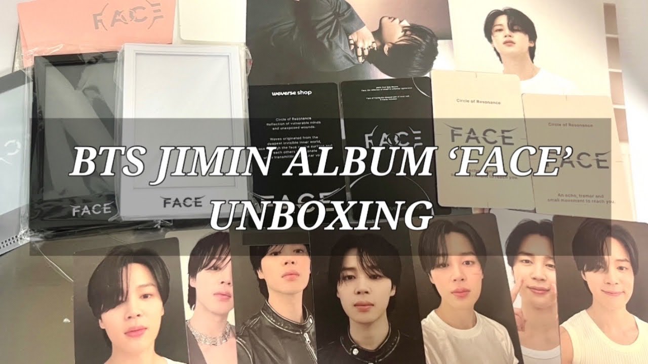 [아미로그] 방탄소년단 지민 솔로앨범 ‘FACE’ 언박싱 | BTS JIMIN SOLO ALBUM UNBOXING | 택배깡 | 준등기깡 | 최애포카 | 포카깡