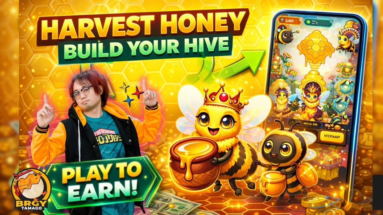 NEW HONEY FARMING BEE GAME! FREE TO PLAY | PLAY TO EARN?!