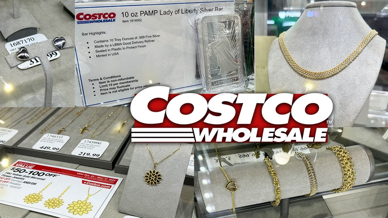 COSTCO NEW JEWELRY DEALS 💍 14K GOLD, DIAMONDS, GEMSTONES, SILVER BARS & WATCHES / CHRISTMAS GIFTS