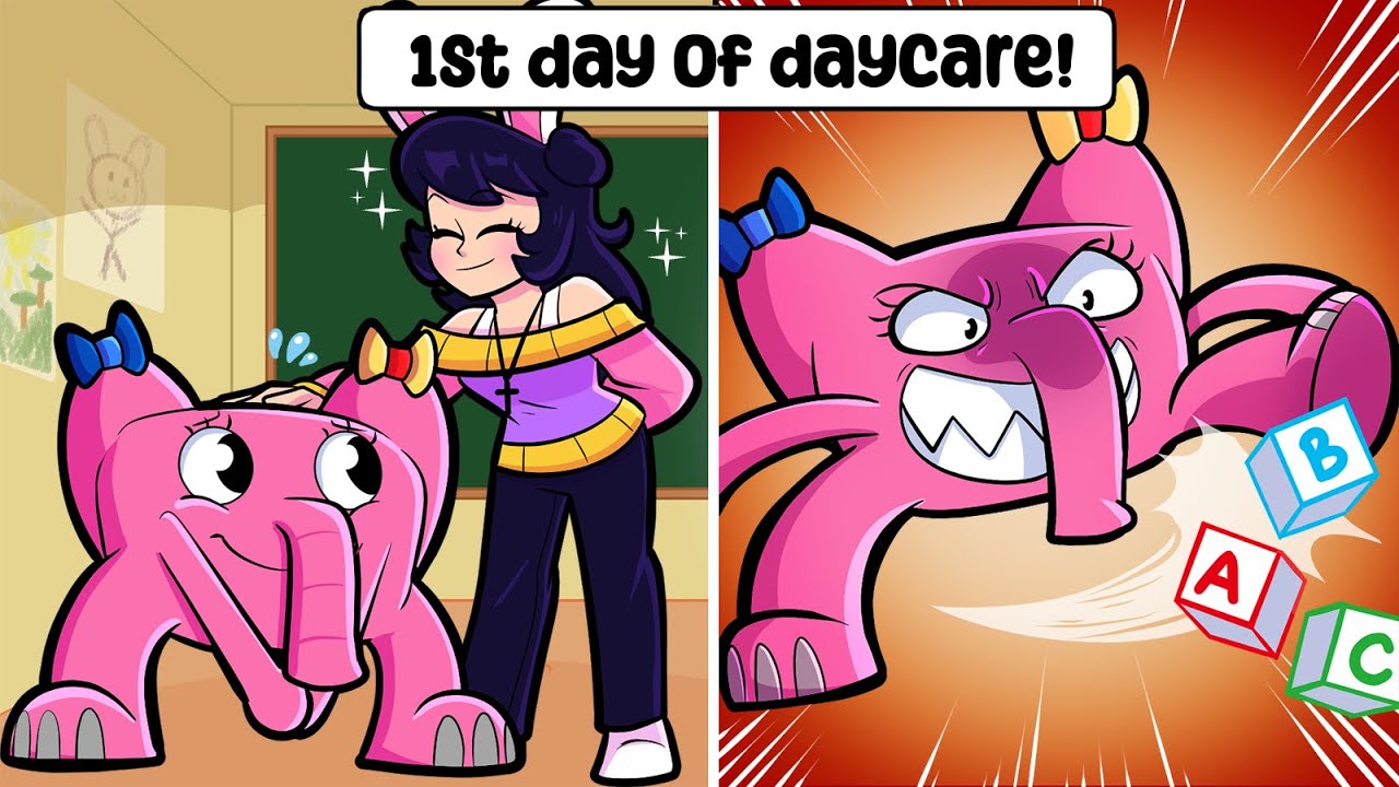 Первый день Дилла в детском саду! (История сада БанБан)