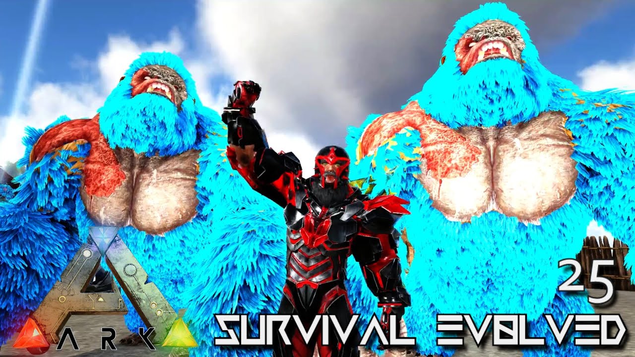 ARK: SURVIVAL EVOLVED - INDOMINUS MEGAPITHECUS & NEW BASE !!! ETERNAL PROMETHEUS TUNGUSKA E25