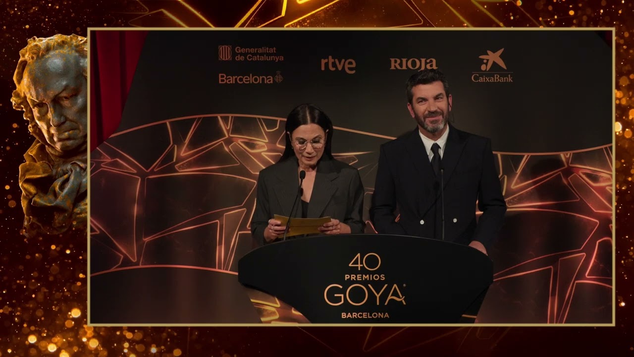Lectura 40º Premios Goya 2026