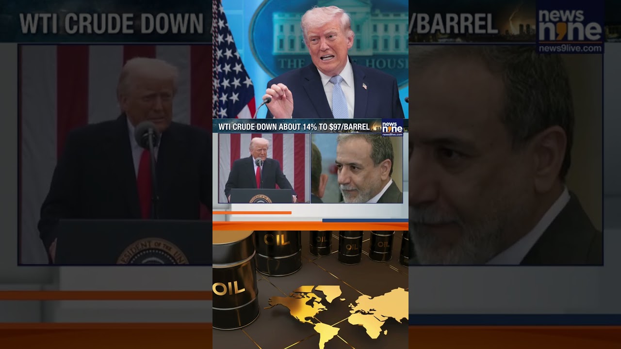 Biggest Oil Market Crash Since 1991 Gulf War|Brent Crude Falls to $95 After US-Iran Ceasefire